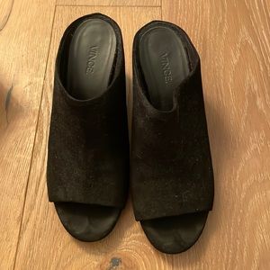 Vince suede mules - size 7.5